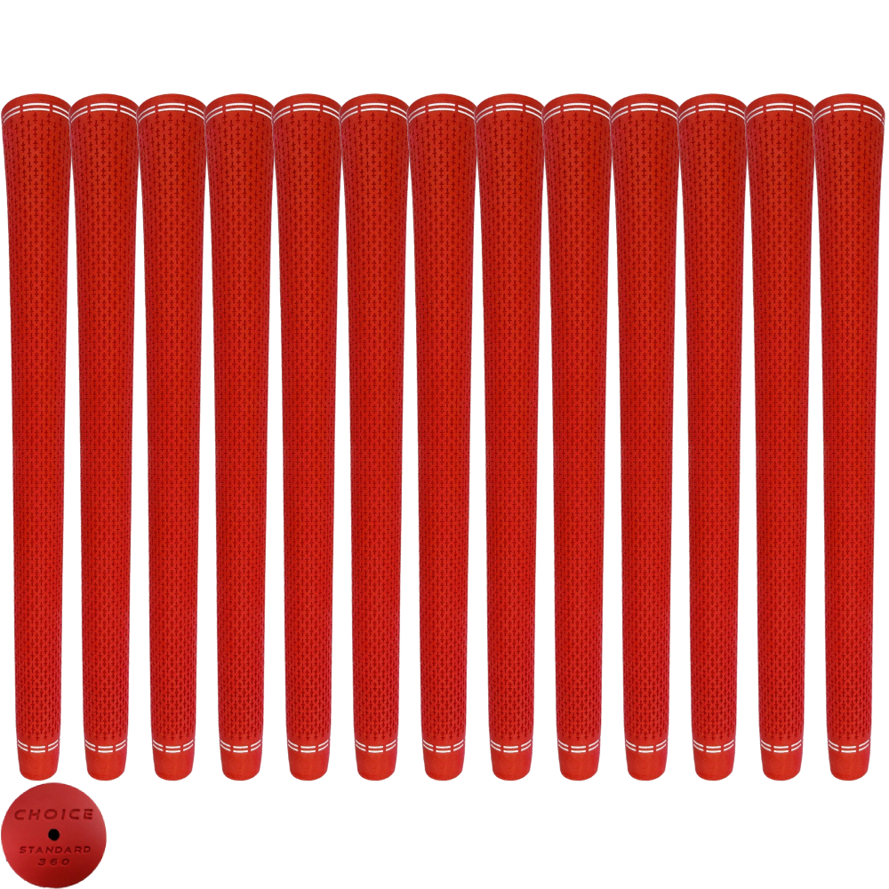 Choice 360 Red Grips 13 Pack
